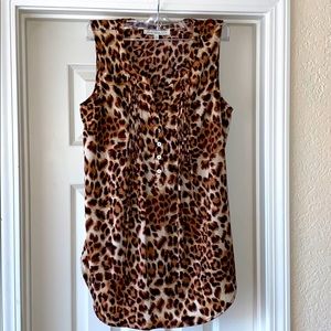 Leopard Print Top